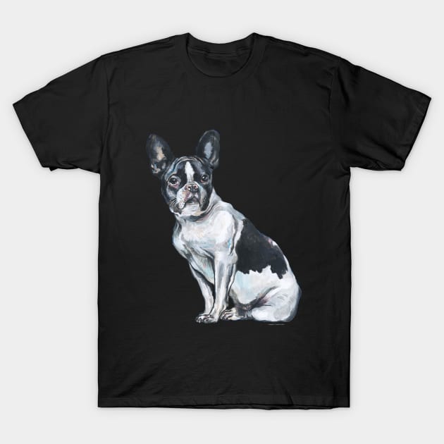 French Bulldog. T-Shirt by FanitsaArt